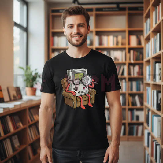 Cool Old Game Boy Detective Shirt