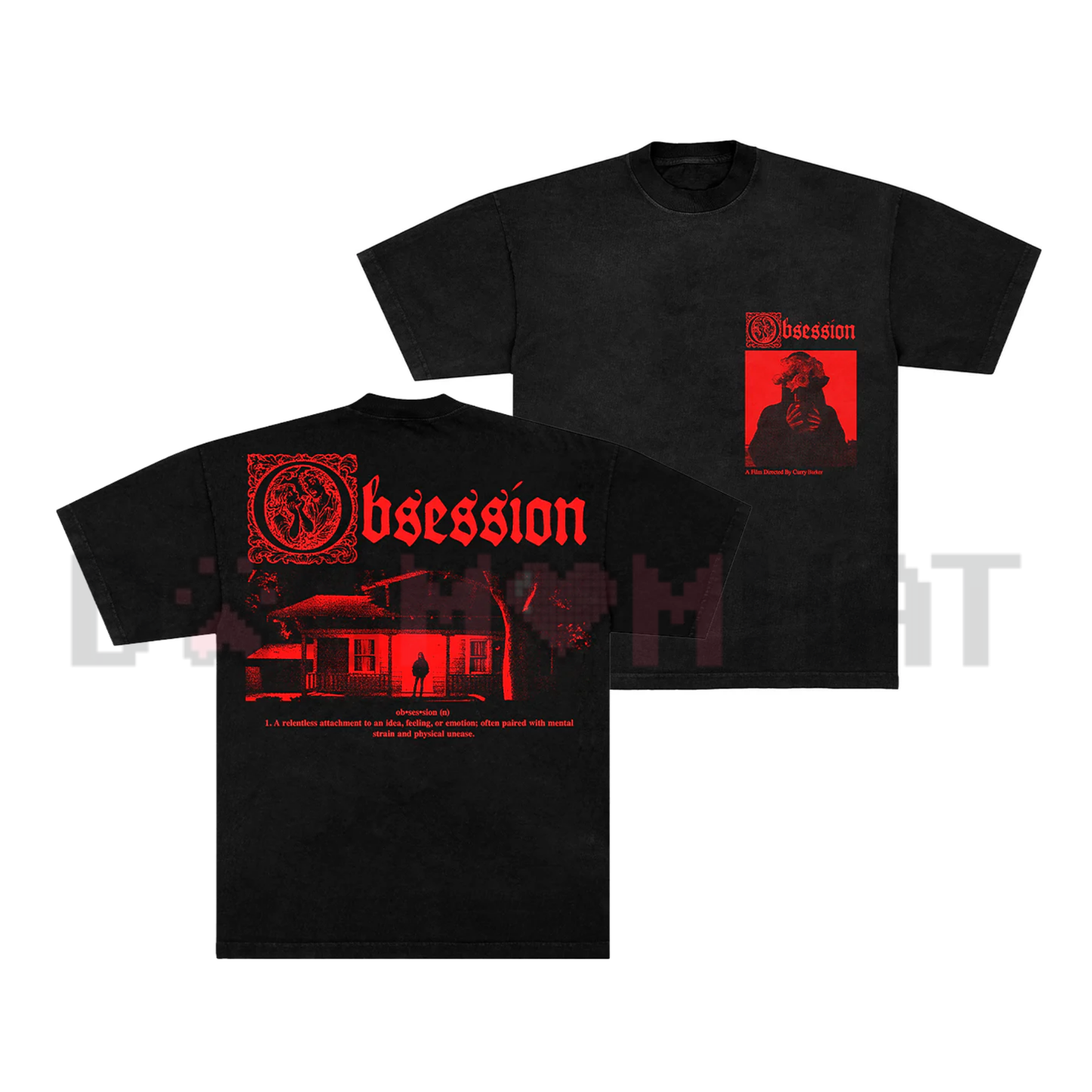 Cinegogue x Obsession "I Love You" Avant-Garde Minimalist T-Shirt