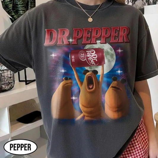 "Marcus The Worm" Dr Pepper T-Shirt