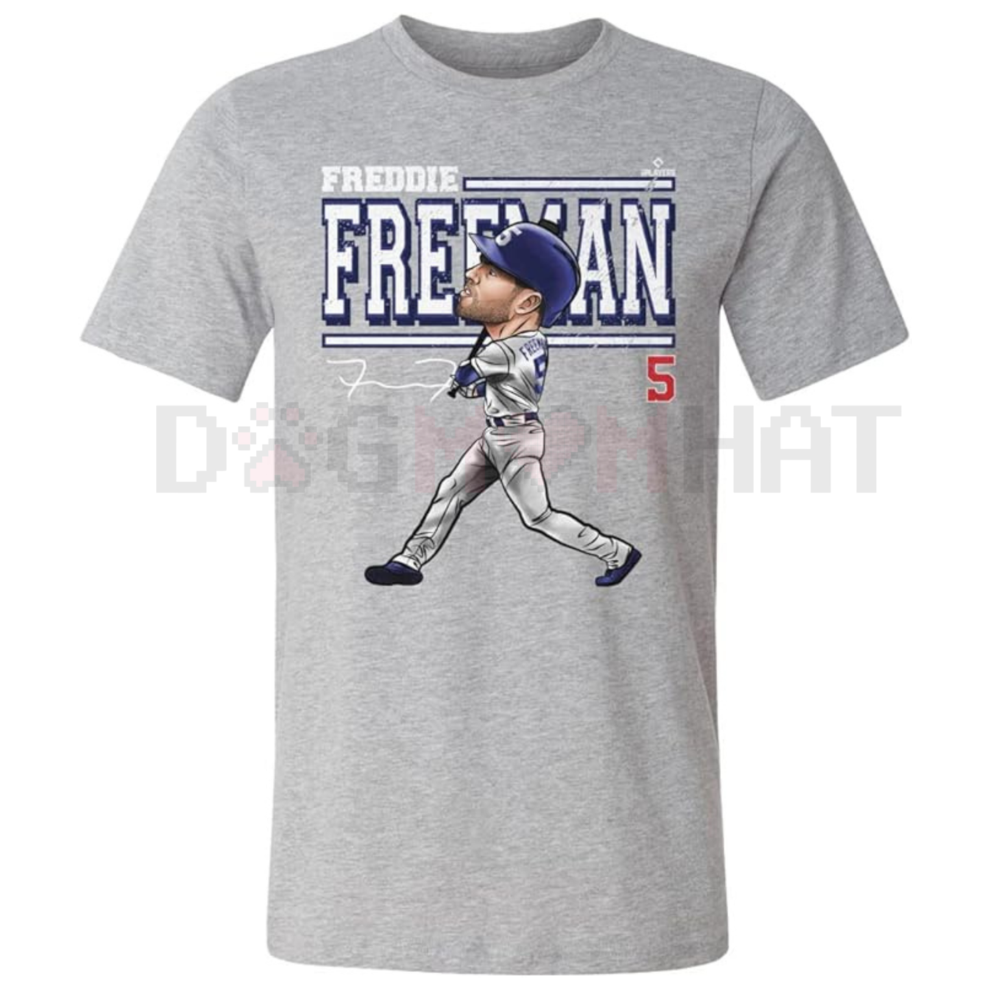 Freddie Freeman Cartoon T-Shirt – Funny LA Baseball Graphic Tee