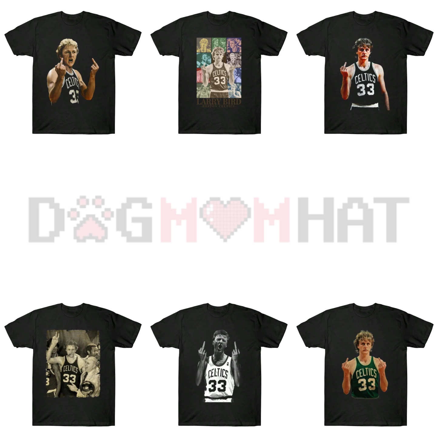 Larry Bird Retro 90s Graphic T-Shirt