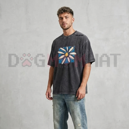 Holafish Acid Vintage Washed Graphic Tee