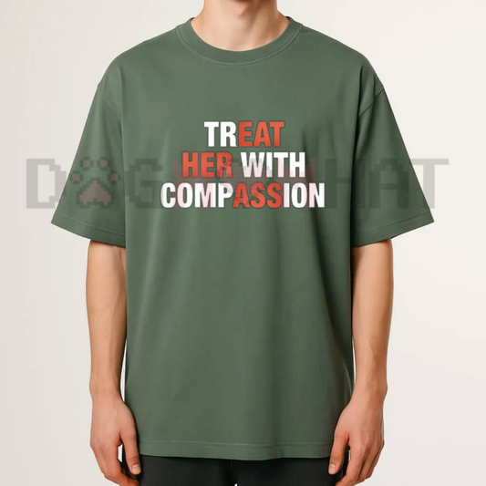 "Treat Her With Compassion" Mental Health Awareness Tee