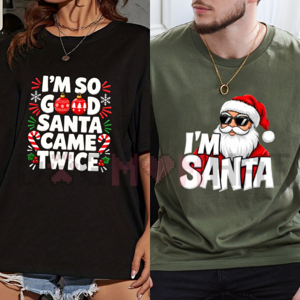 Funny Matching Christmas T-Shirts – Hilarious Holiday Graphic Tees