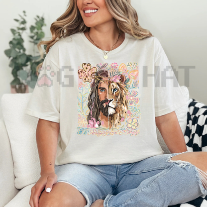 RodyThread "Lion of Judah" Aesthetic Christian T-Shirt