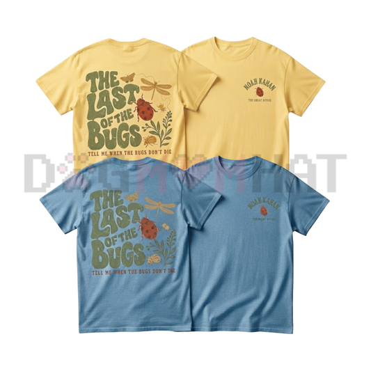 Comfort Colors Noah Kahan The Divide Tour Shirt - Porch Light Concert tshirt