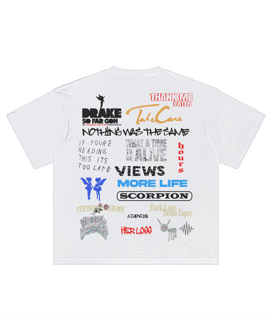 2-Sided Drake "What Did I Miss?" Album Shirt – Full Color Music Tee for Fans - Dogmomhat
