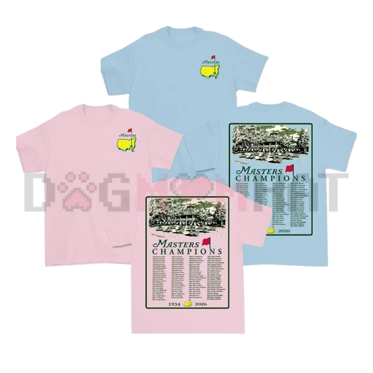 2026 Masters Tournament Augusta T-Shirt - Dogmomhat