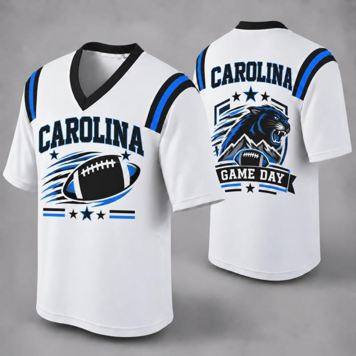 "32 City Football Fan Jersey Style" Athletic Graphic T-Shirt