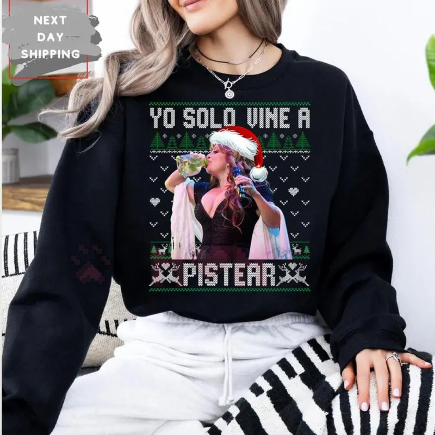 Jenni Rivera "Yo Solo Wine A Pistear" Sweatshirt