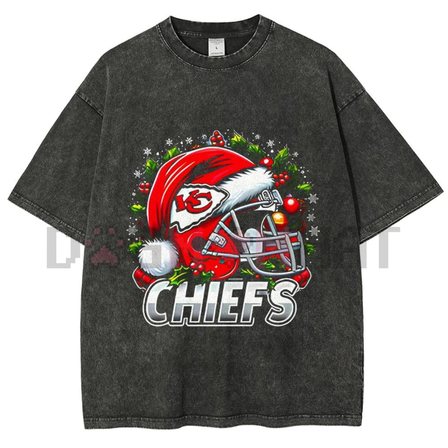 Fun Print Unisex Washed T-Shirt – Oversized Cotton Comfort Retro Streetwear