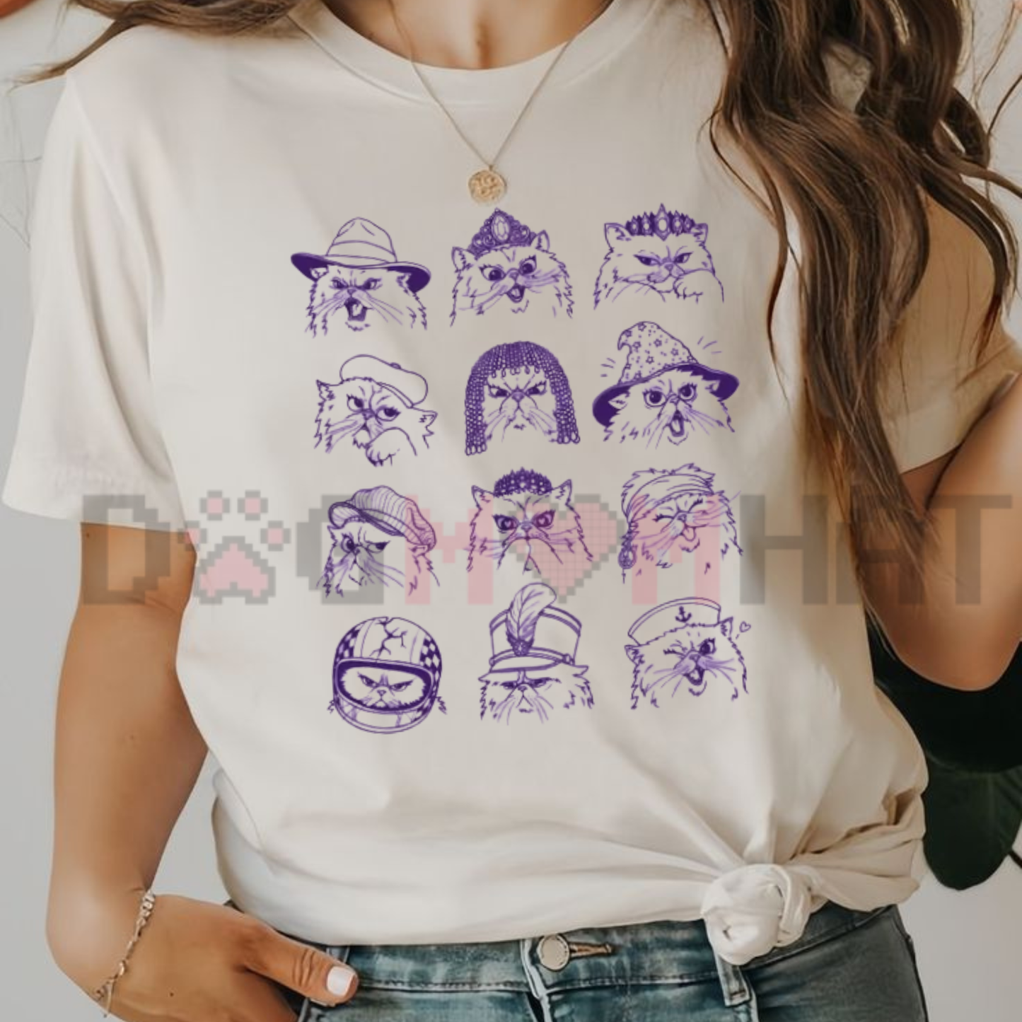 Donut's Hats Graphic T-Shirt - Funny Bakery & Foodie Fashion Tee