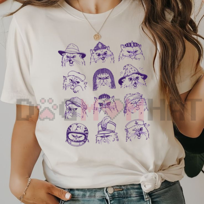 Donut's Hats Graphic T-Shirt - Funny Bakery & Foodie Fashion Tee