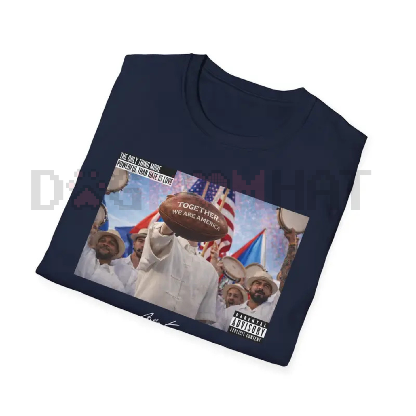 "More Powerful Than Hate Is Love" Tee