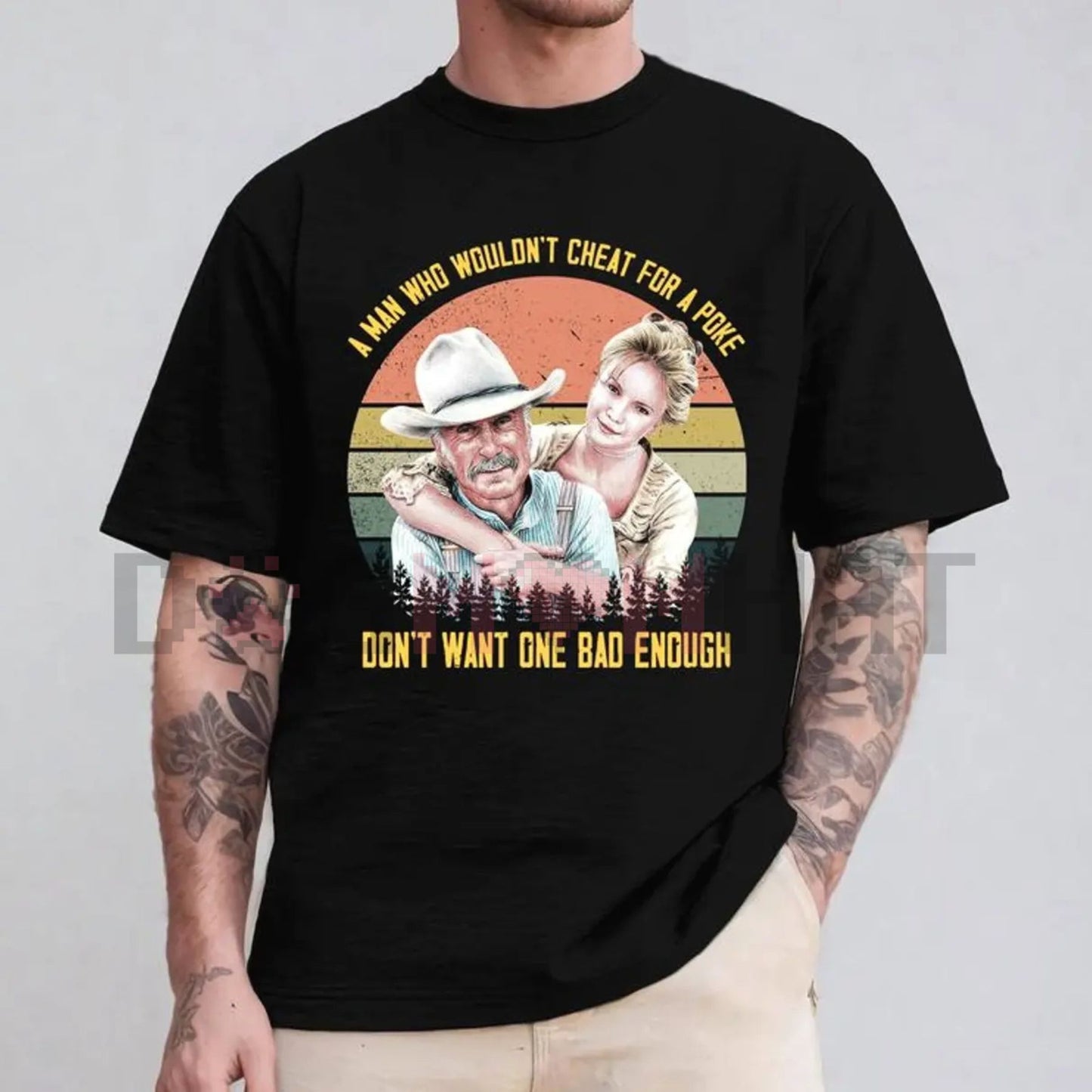 Best Cowboy Movie Quote Shirt – Vintage Western Movie 90s Iconic Old West Slogan Tee