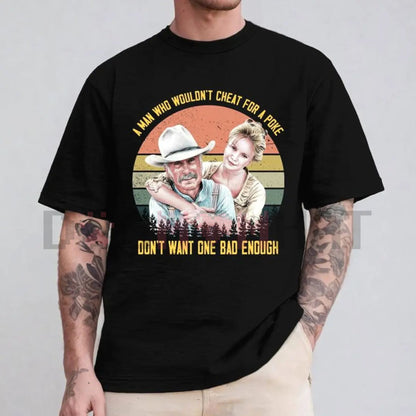 Best Cowboy Movie Quote Shirt – Vintage Western Movie 90s Iconic Old West Slogan Tee