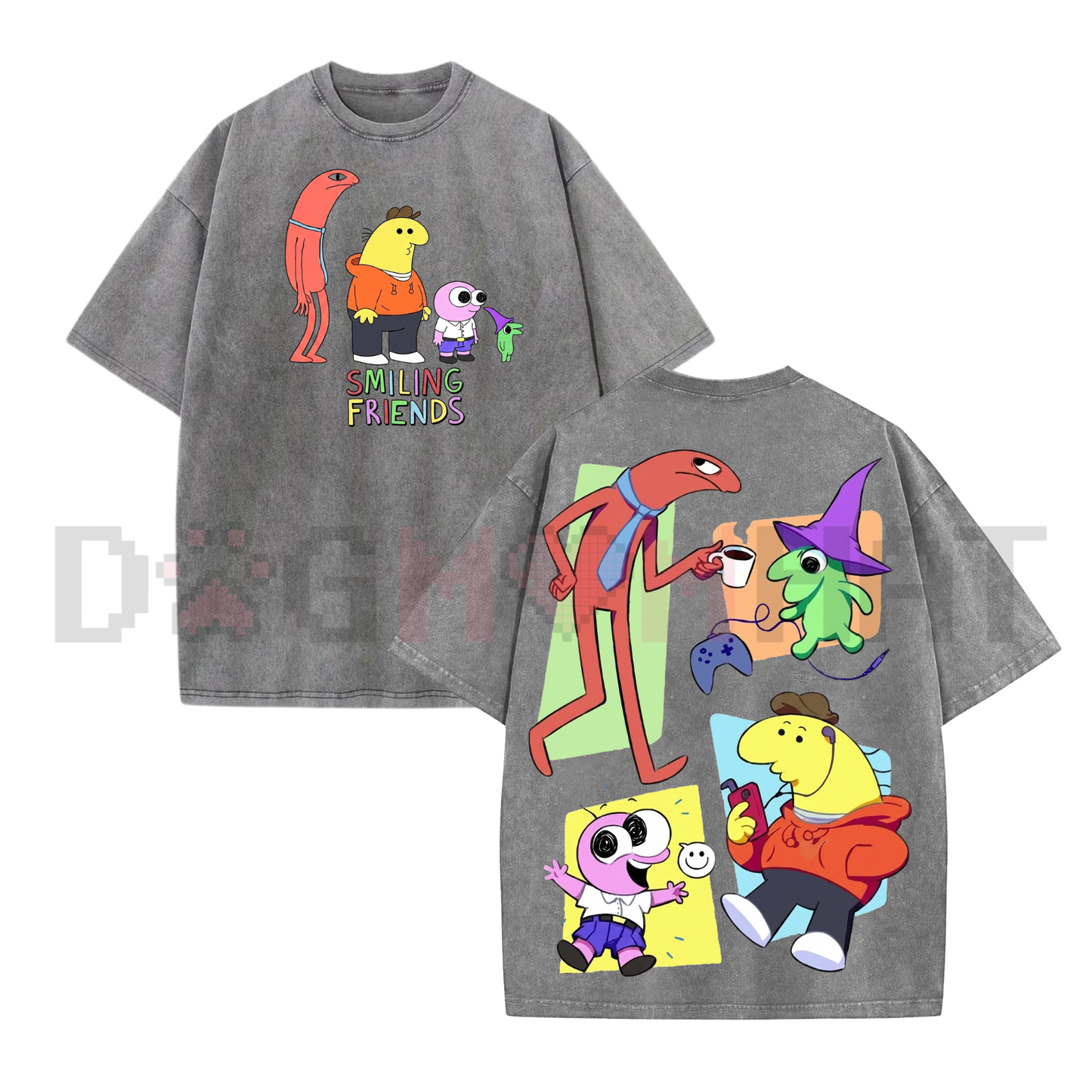 Smiling Friends Vintage Washed