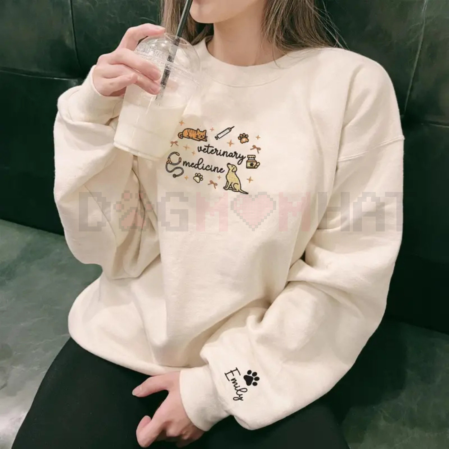 Embroidered Veterinary Medicine Shirt