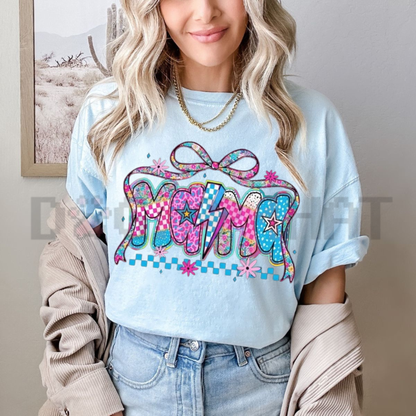 Women’s Artistic Floral Pattern T-Shirt