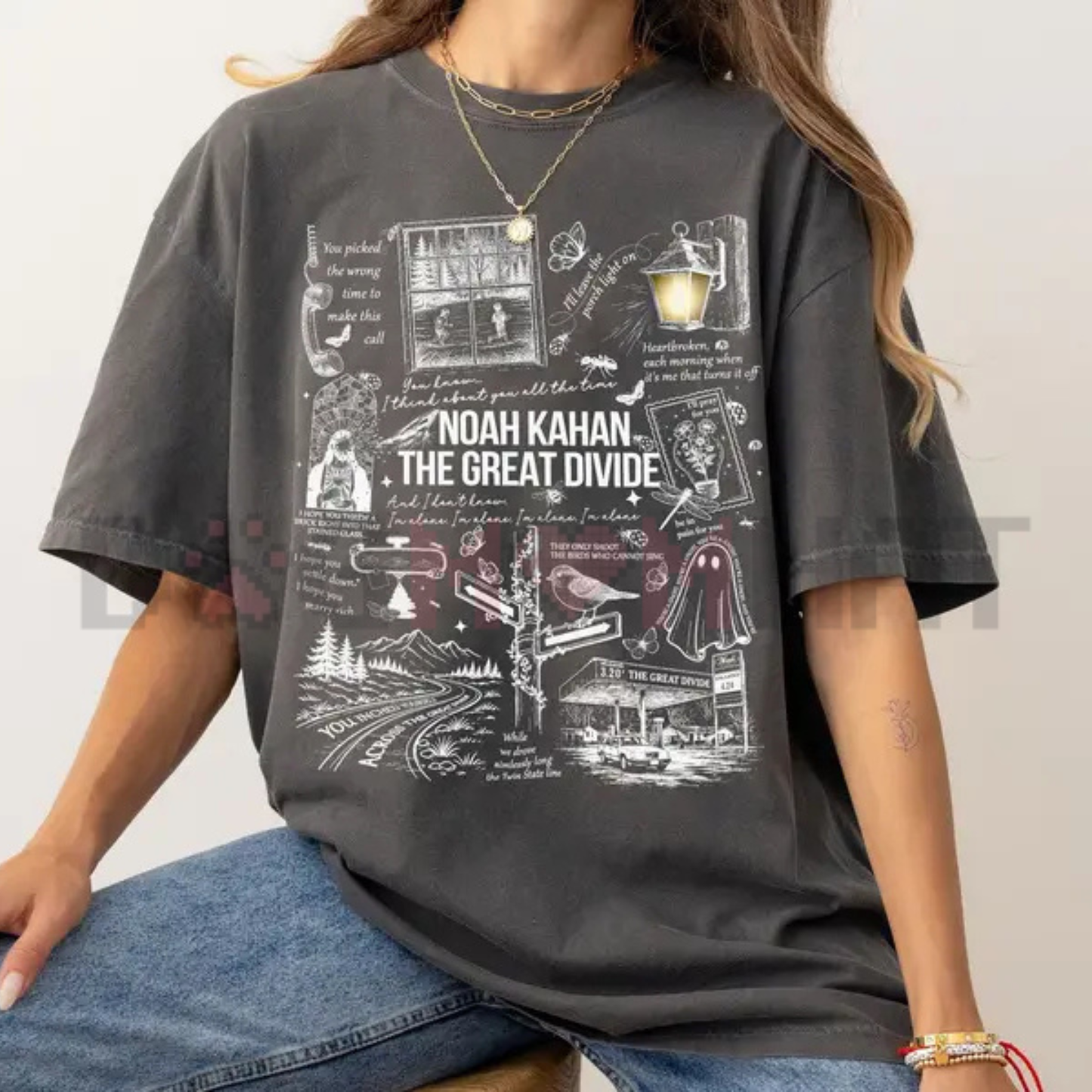 "The Great Divide" Porchlight Lyrics Shirt