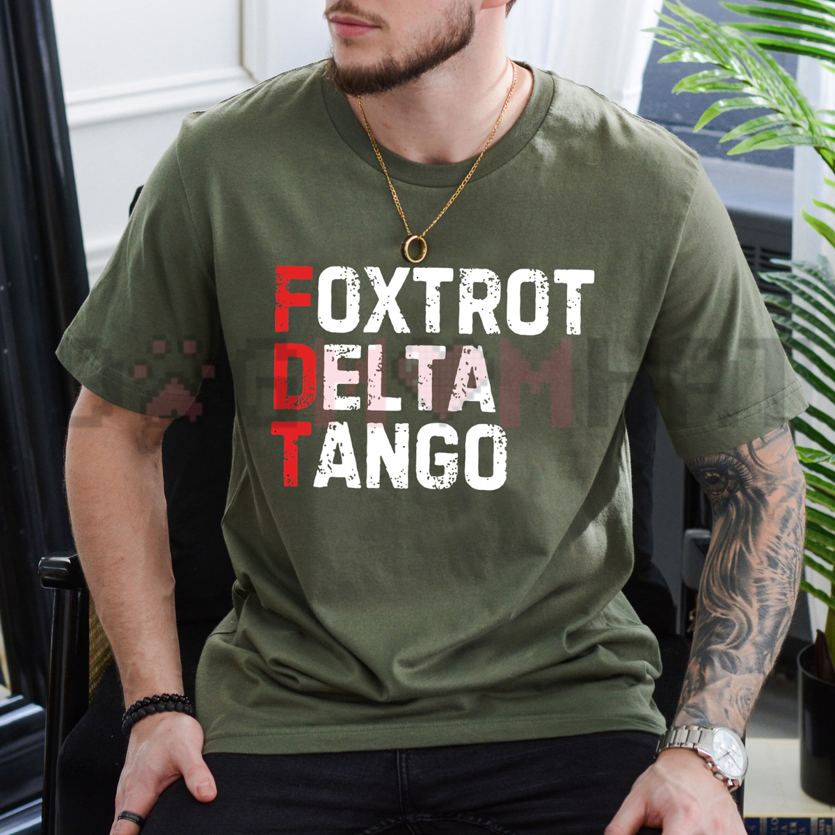 Parke Horizon Tee – "Foxtrot Delta Tango" Tactical Military Cooling Performance T-Shirt