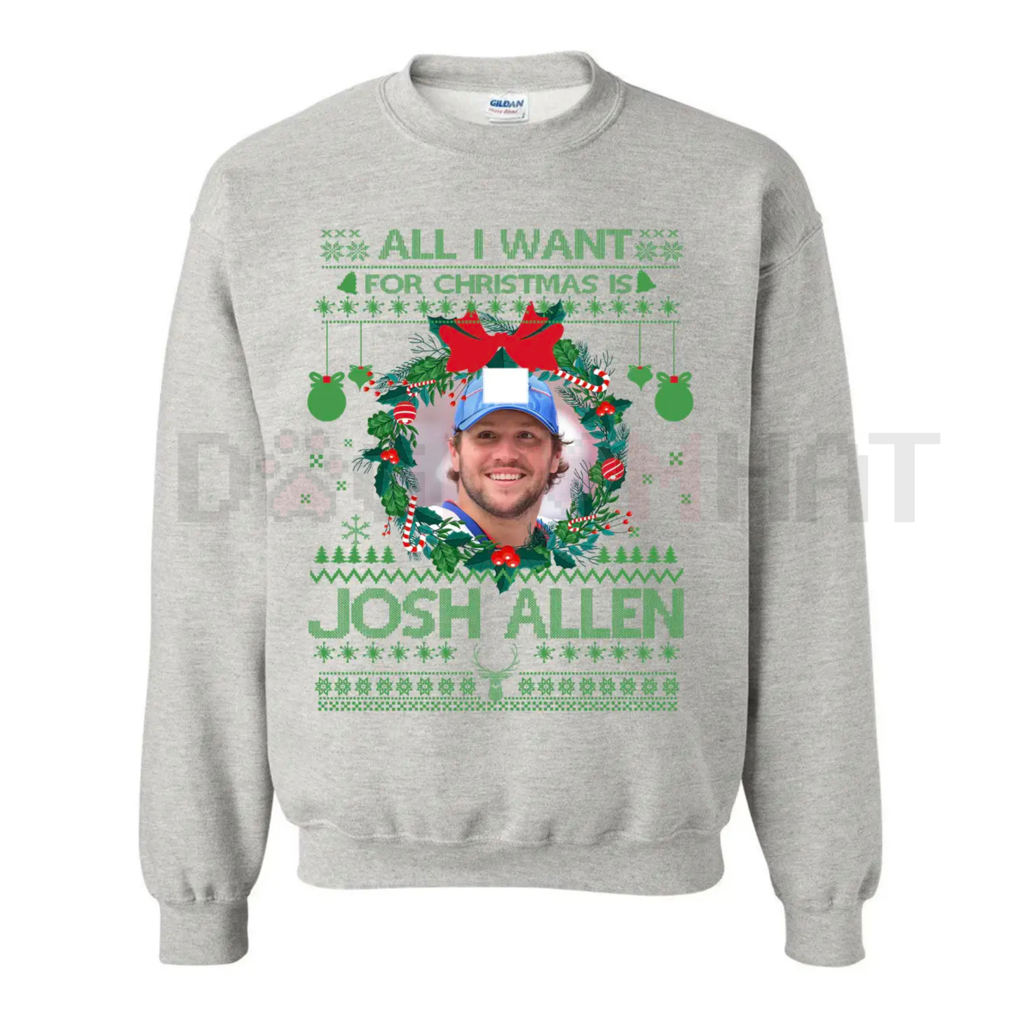 Josh Allen Bills Mafia Football Sweatshirt – Buffalo QB #17 Fan Gear