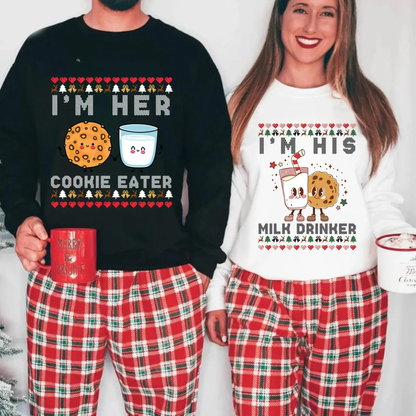 Matching Naughty & Nice List Christmas Sweatshirts