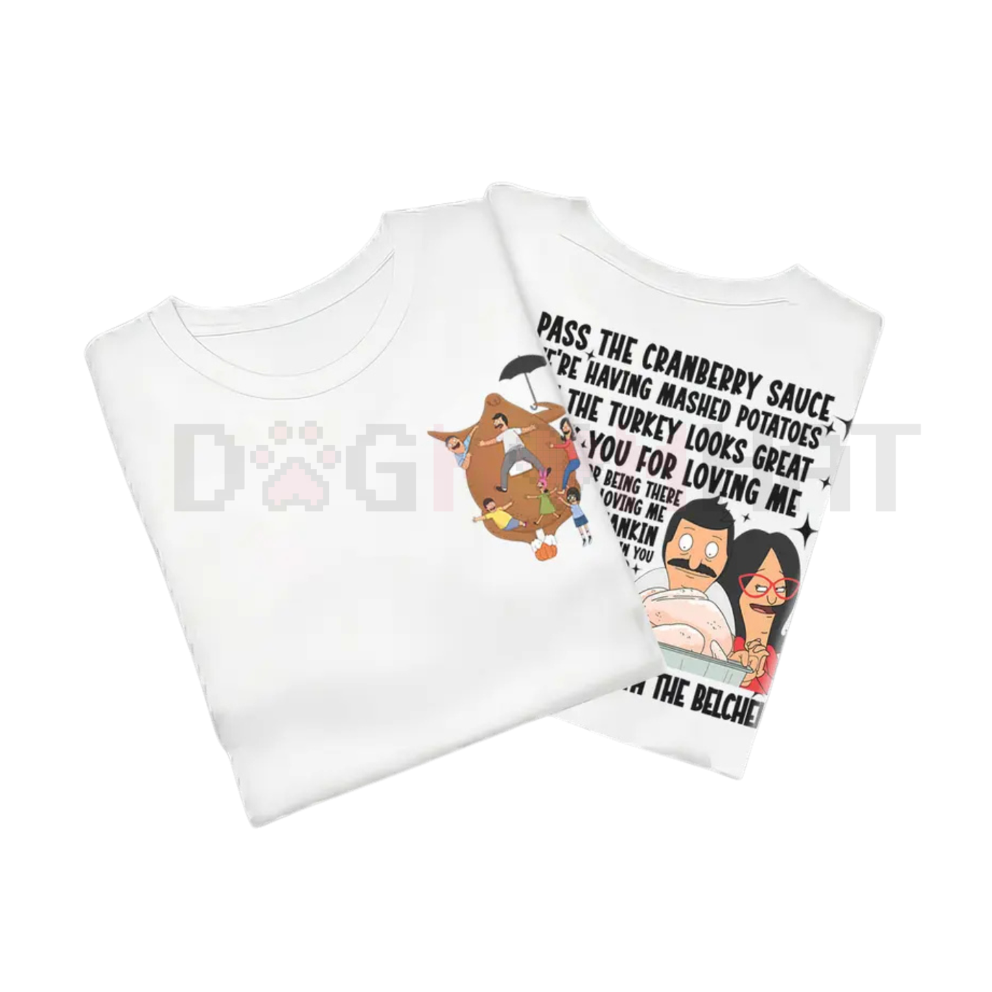 Unisex Thanksgiving Song Fashion Cotton Tee