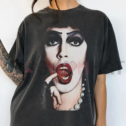 Tim Curry Legend Tribute T-Shirt - Rocky Horror & Vintage Cult Cinema Tee