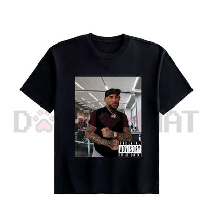 Dustin Poirier IGBBMN T-Shirt - Vintage MMA Soccer Meme Heavy Cotton Tee