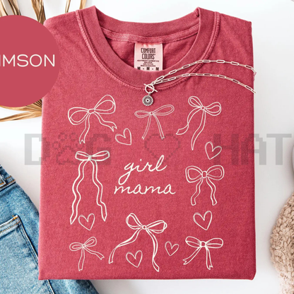 Script Girl Mama Heart T-Shirt