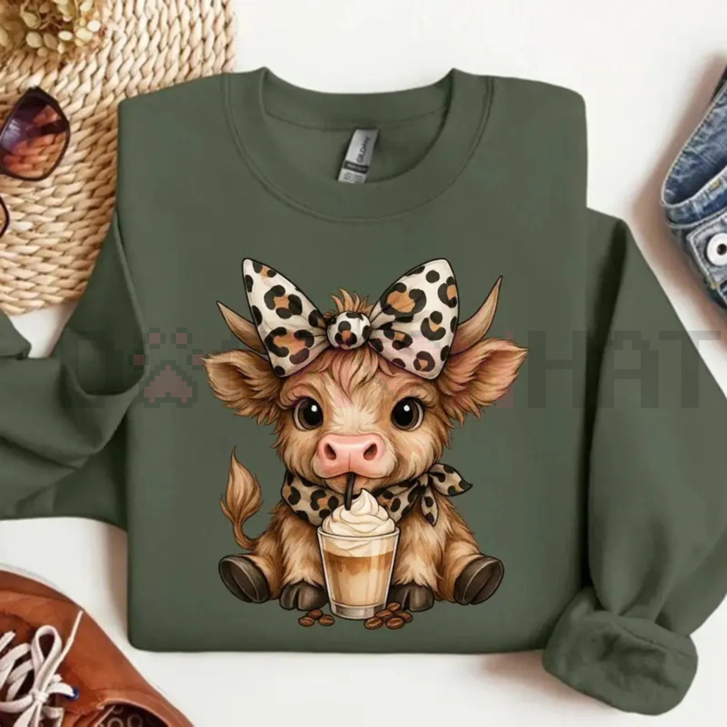 Highland Cow Sweatshirt