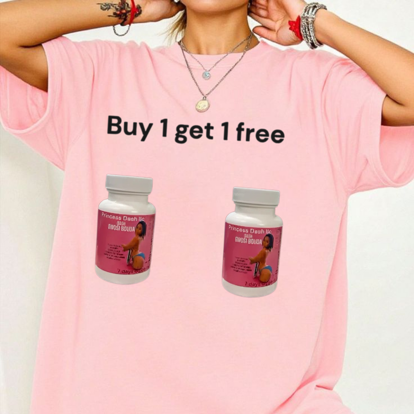 "Bel Bouda Anform" Women's T-Shirt – BOGO Free Black Tee, Empowering Graphic Design, Unique & Stylish Top