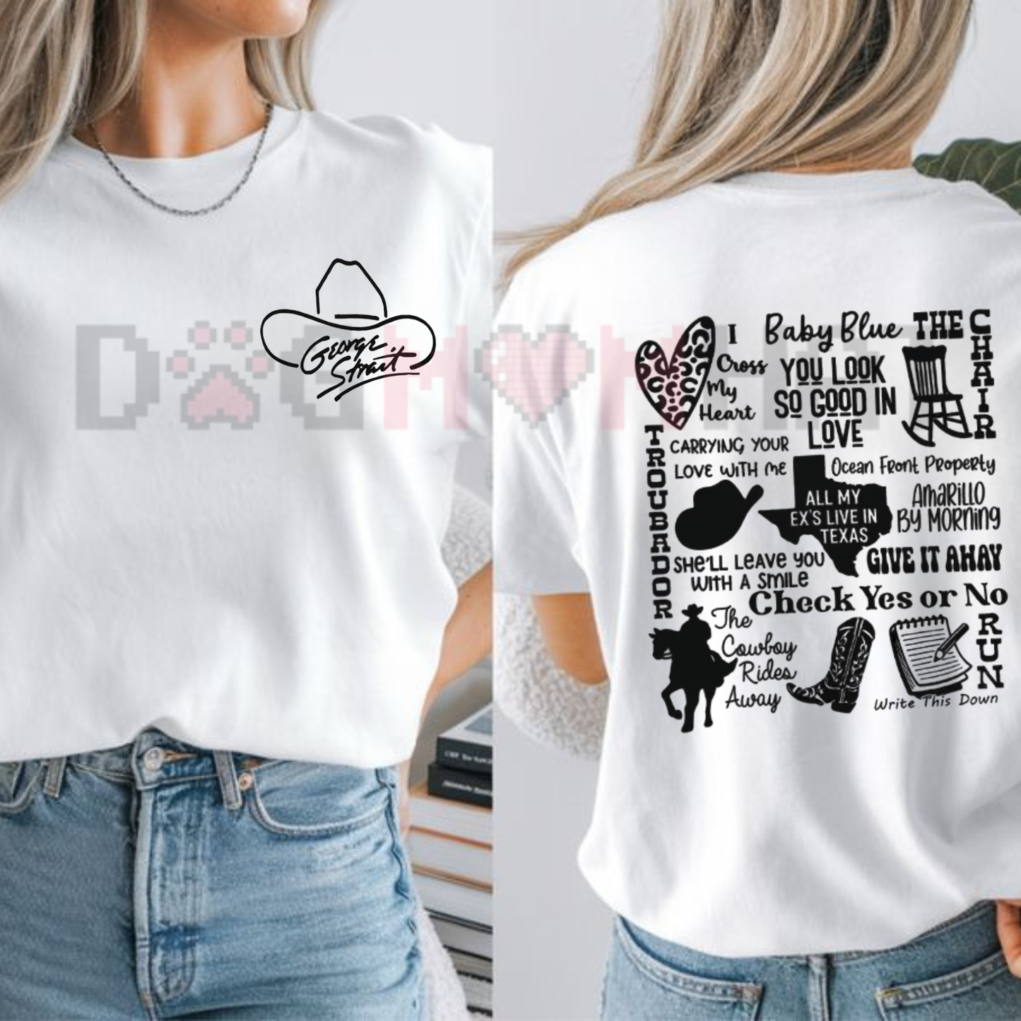 Retro Cowboy Sunset Graphic Tee – Aesthetic Western Concert Shirt