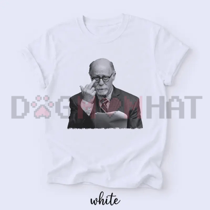 Dr. Donald Condie Middle Finger Courtroom Lawyer Portrait Comfy Tee