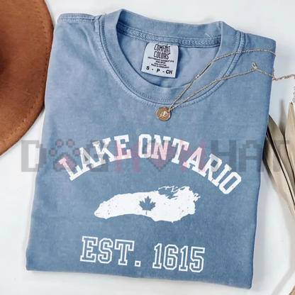 Lake Ontario Comfort Colors® Environmental Protest T-Shirt - Great Lakes Activist Graphic Tee