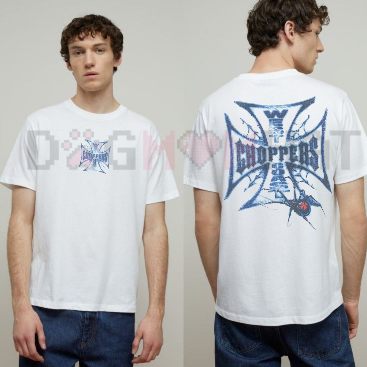 West Coast Choppers Venomous Men's Graphic T-Shirt