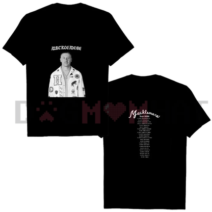 Macklemore World Tour 2026 T-Shirt – Rap Hip-Hop Concert Tour Unisex Tee