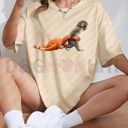 Monkey Punch Baby Monkey Graphic T-Shirt