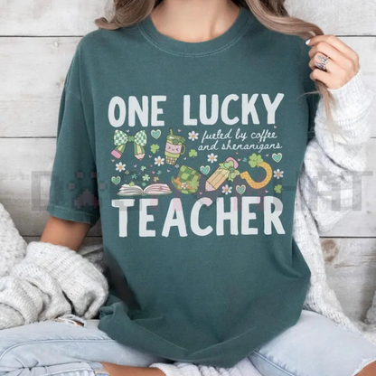 One Lucky Teacher St. Patrick's Day T-Shirt