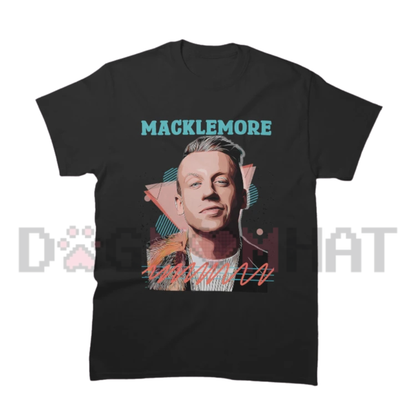 Macklemore Fan Art Retro Vintage Classic T-Shirt – Hip-Hop Music Unisex Tee