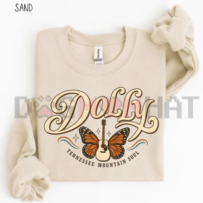 Dolly Parton Memorial Tribute Sweatshirt - Country Music Legend RIP Graphic Crewneck