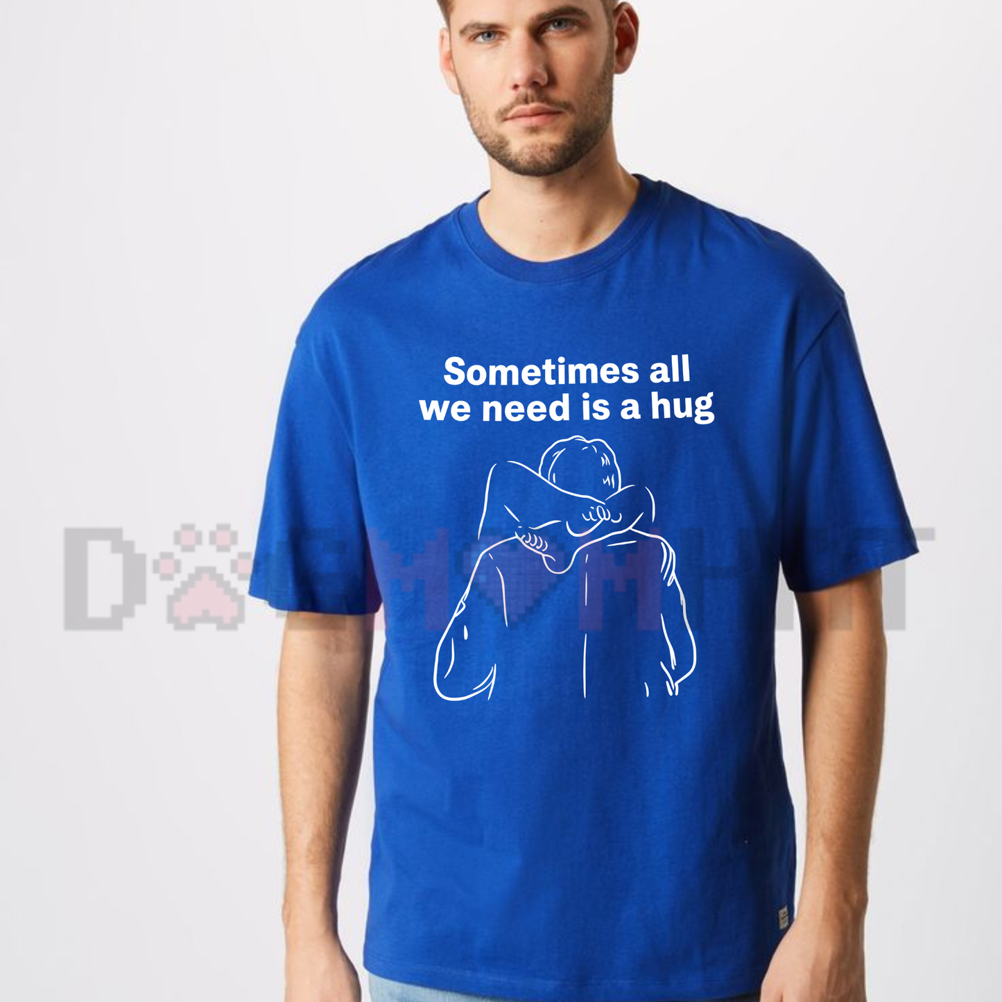 Sometimes All We Need Is a Hug T-Shirt - Mindful Minimalist Graphic Tee