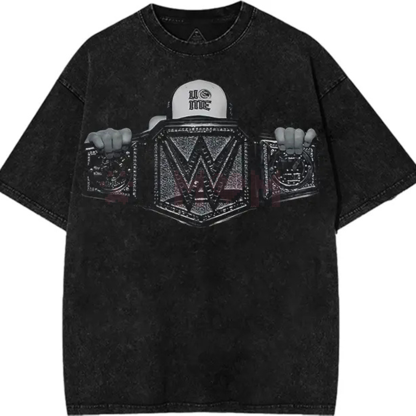 John Cena "The Last Real Champ" T-Shirt – Vintage Washed Oversized Cotton Graphic Tee