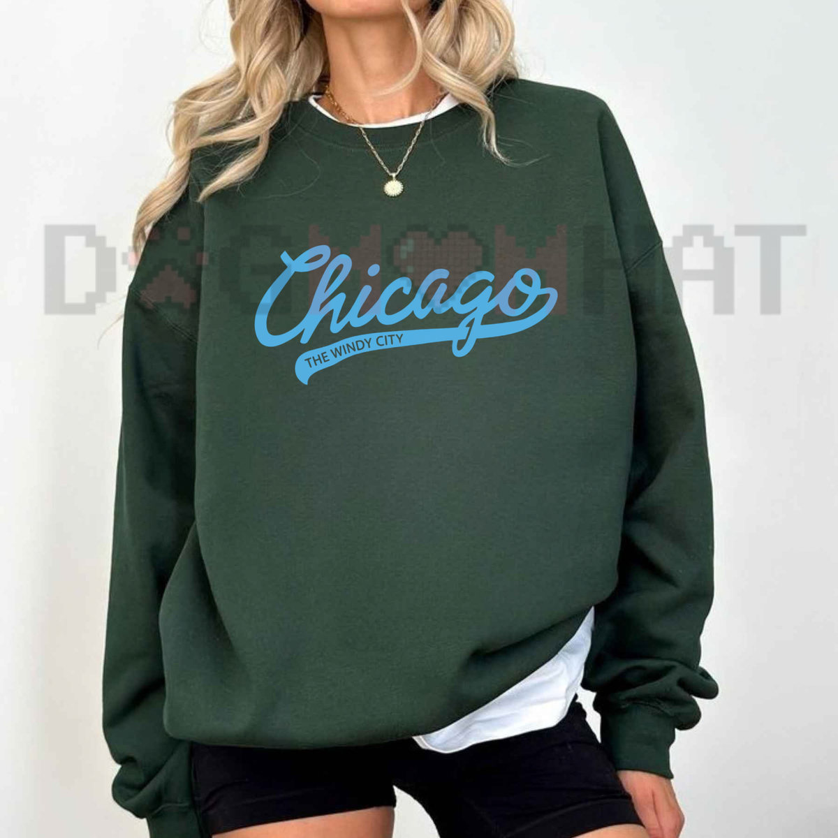 Festive Friction Sweatshirt – "Team Game Day" Sports Fan Graphic Crewneck