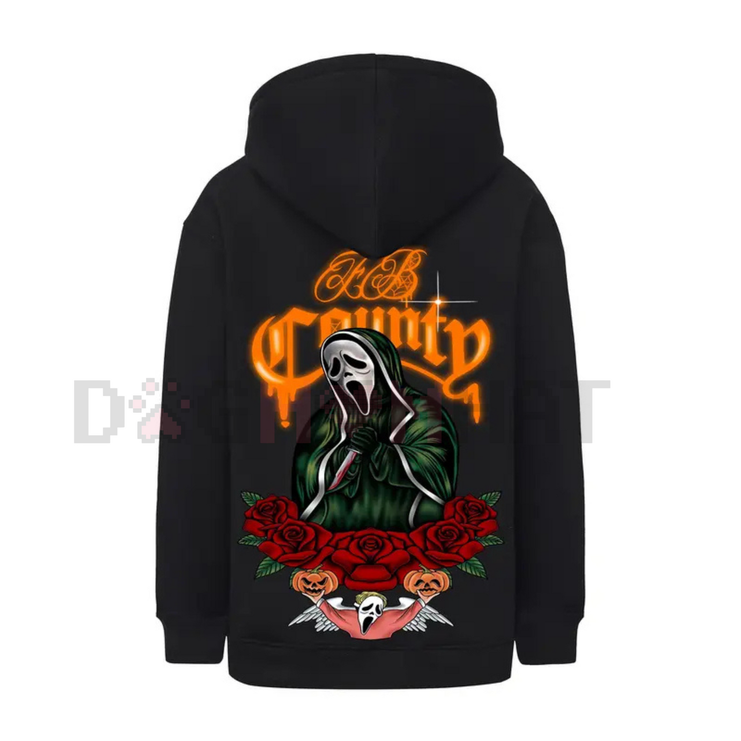 FB County Heavyweight Oversized Halloween Graphic Hoodie