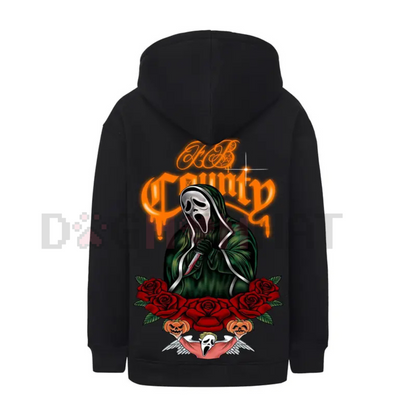 FB County Heavyweight Oversized Halloween Graphic Hoodie