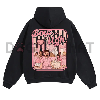 Unisex “Boys...Ugh!” Funny Valentine Hoodie