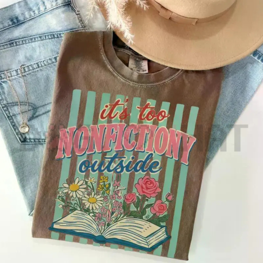 Booktrovert Floral Shirt – Cute Book Lover Tee