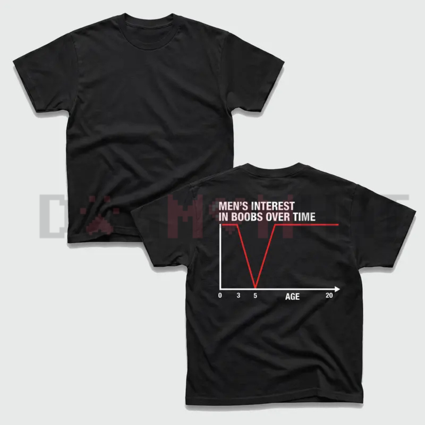 Interest Funny Graphic Printed Tee